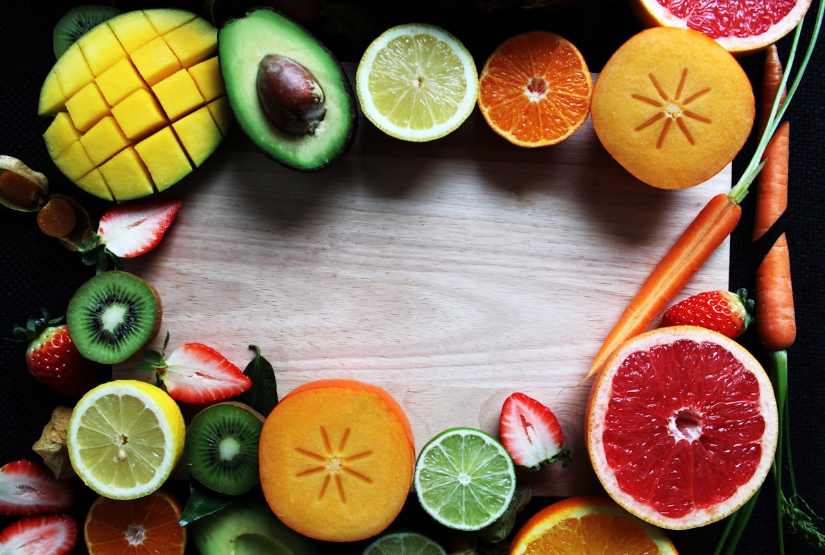 Frutas rojas con antioxidantes